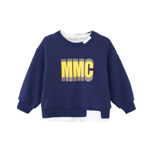 Mami Macca Толстовка Темно-синий Children Возраст 3-7 лет