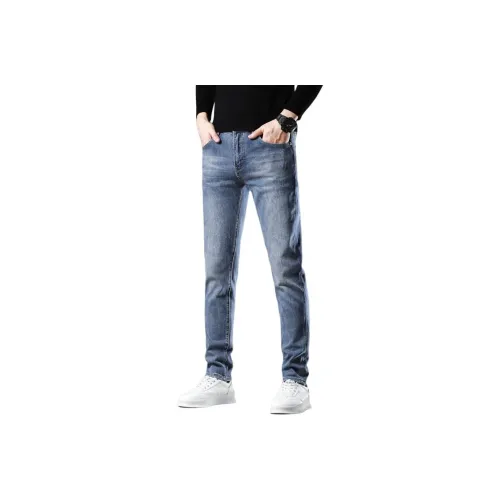 VUAS Синие Унисекс Джинсы