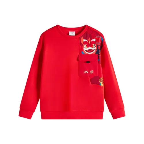 Antakids Пуловер Свитшот Легенда Красный Подростковый