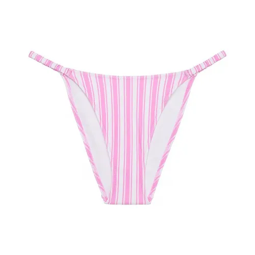 Victoria's Secret Розовый Scrunchie STRING Бикини Низ Ps Плавки Женские Розовый