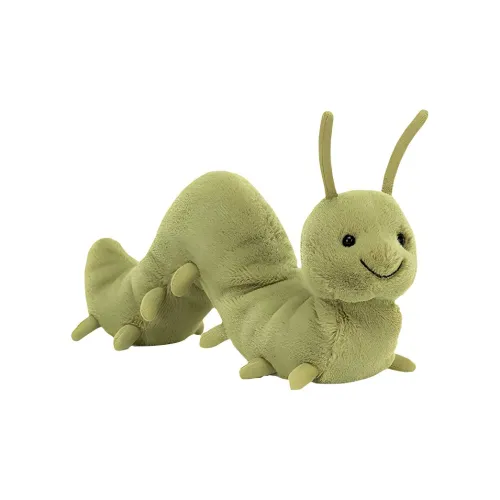 JELLYCAT Коллекция вдохновленная насекомыми Животные Гусеница Кукла Плюшевая кукла 20 см высокая