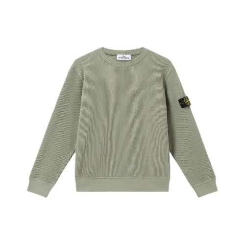 Stone Island Толстовка Шалфейно-зеленый Детский