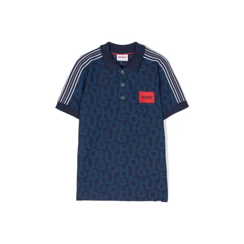 HUGO BOSS Темно-синие Kids T-рубашки