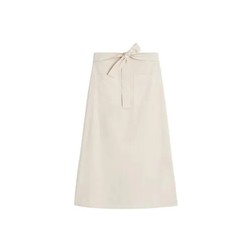 TOTEME Повседневный длинный юбка женские гравий