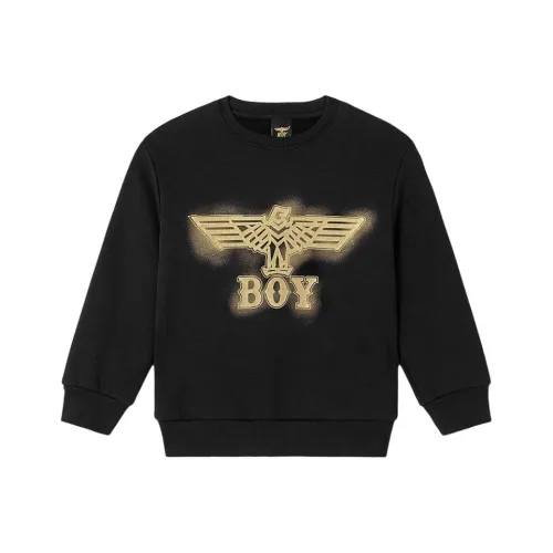 BOY JUNIOR Толстовка Черный Дети Возраст 3-7 лет