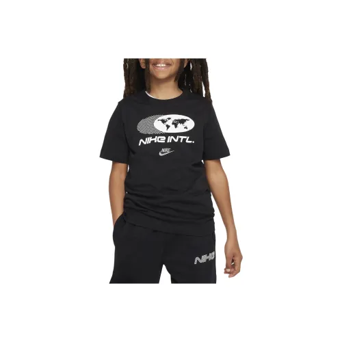 nike Sportswear Amplify T-Shirt Детский Черный