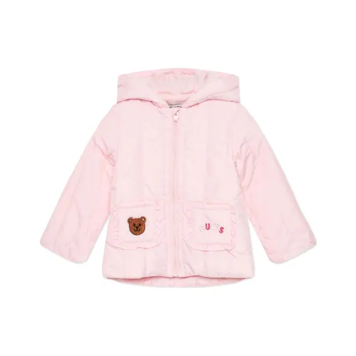 GUESS Куртки и Пальто Светло-розовый для Младенцев и Детей-предшколяров