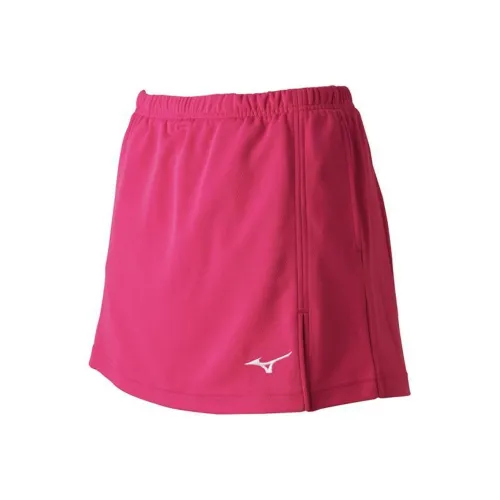 Mizuno Темно-розовый Женские Повседневные Короткие Юбки