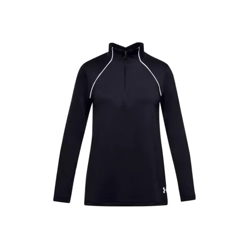 Under Armour Толстовка Cold Weather Детская одежда Cold Weather ½ Zip Черный Детский