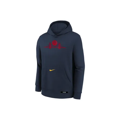 Nike x NBA Свитшот Golden State WarriorsClub FW24 Университетский Морские Подростки