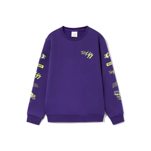 LINING Sports Life Collection Новый Пурпурный Lakers Kids Толстовки