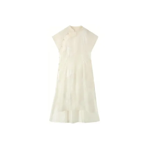 EICHITOO Комплект с юбкой Женские Экрю Узор