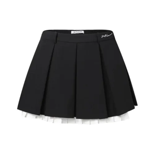 JAC FLEURANT Повседневные короткие юбки Женские Черный
