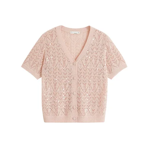 Inman Пыльно-розовый Женский Трикотаж