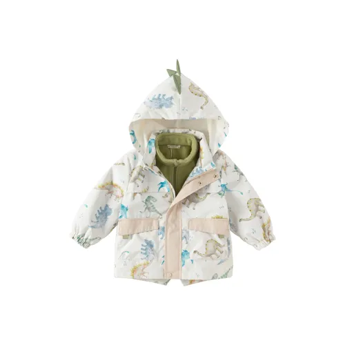 DAVE BELLA Куртка с принтом динозавра для детей