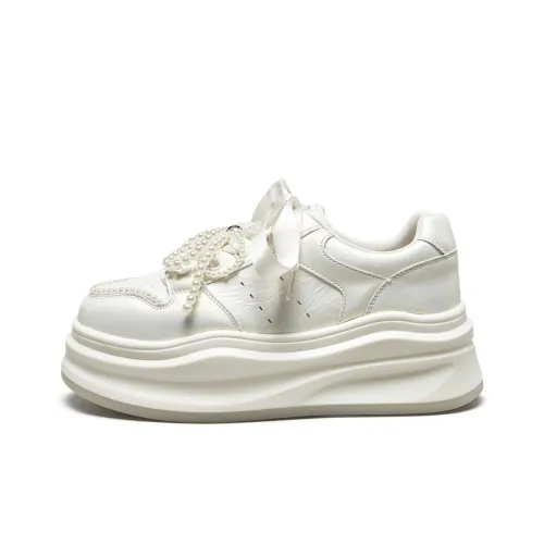 YEARCON Низкий топ Скейтборд Кроссовки Женские