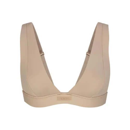 SKIMS Фирменный Плавание Plunge Бикини Топ Бикини Женские Пустыня Desert