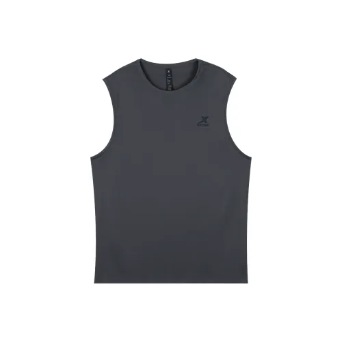XTEP Топ без рукавов Мужской Mudstone Серый