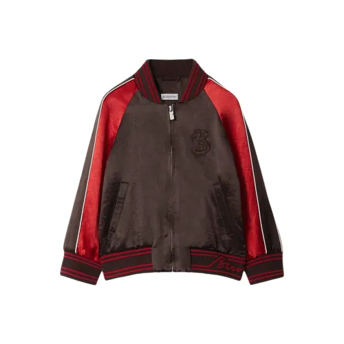 Burberry Куртки Пальто New Year Celebration Коллекция Осень-Зима 24 Темно-коричневый Детский