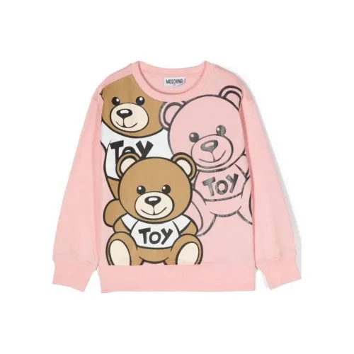 MOSCHINO Светло-розовый Kids Свитшоты