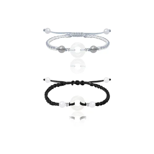 MAGICPOLE Ткань Браслеты Шнурки Унисекс Черный Серый Розовый