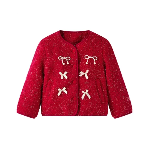 Disney Хлопковый пуховик Frozen Collection Красный для детей 3-7 лет