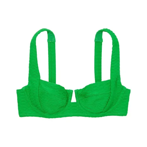 Victoria's Secret Розовый Mix Match Full Coverage Бикини Топ Нефритово-зеленый Бикини Женские Жадеит Зеленый