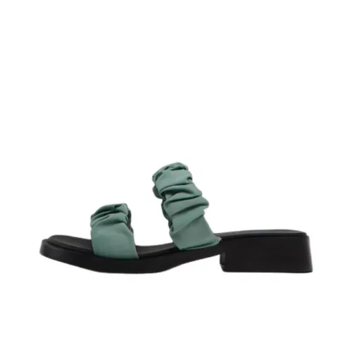 CAMPER Dana ЭВА Устойчивые к истиранию Слипоны Женские Зеленые