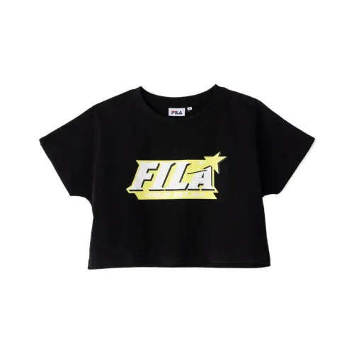 FILA Черная Kids T-рубашка