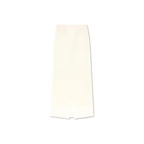 FERRAGAMO Повседневный Длинный Юбка Женская Белая