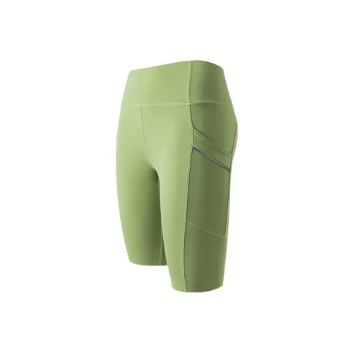 JOCKEY Спортивные шорты Женские Зеленые