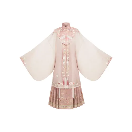 Cloud Hidden Moon Embroidery Ханьфу Женские