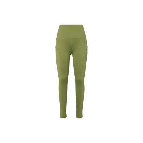 Nike Спортивные брюки Женские Груша Зеленый Черный