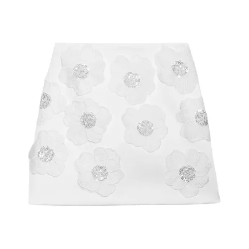 Maje Повседневные короткие юбки Женские Белые