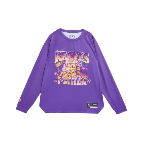 RIGORER Свитшот Reeves generation Фиолетовый Детский