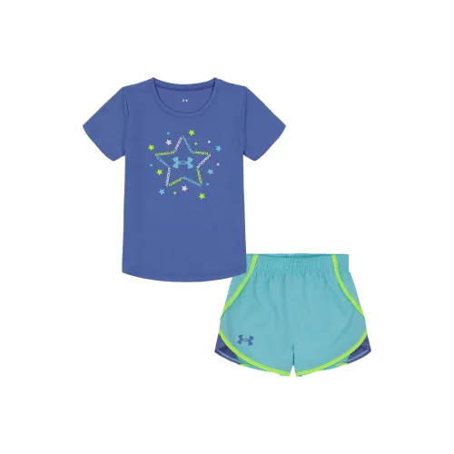 Under Armour Повседневная Спортивная Одежда Детская Синяя