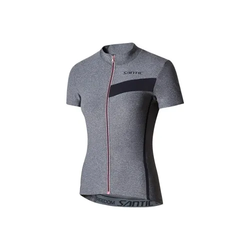 SANTIC Велосипедная одежда Женская Серого цвета