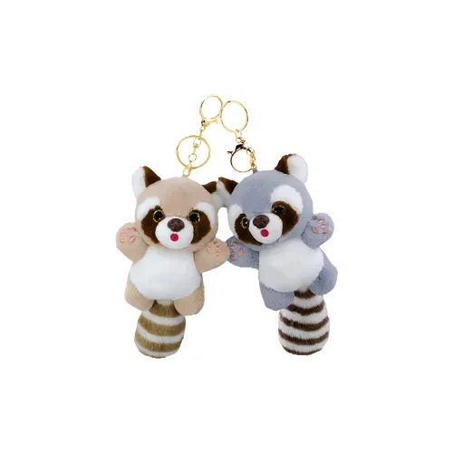 JINBANG Little Енот Рюкзак Брелок Украшение Companion And Comforting Куклы Плюшевый Брелок 19 см Высота