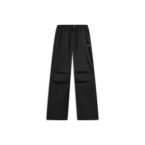LINING Sports Life Collection Черные Женские Спортивные Брюки