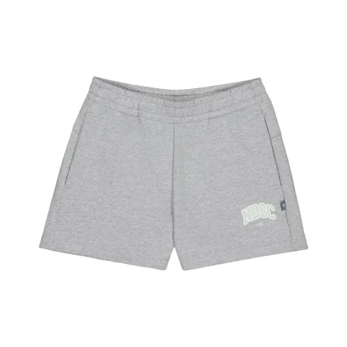 New Balance Серые Женские Спортивные Шорты