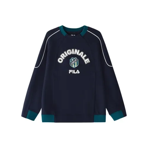 FILA KIDS Толстовка Deep Морской Синий Подростки