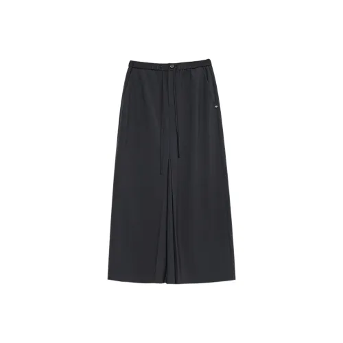 THE SEA LIFE Повседневный Длинный Юбка Женская Clover Серый