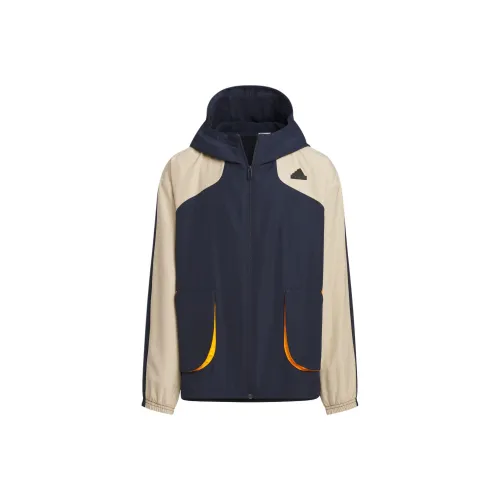 Adidas Куртки Пальто Sportswear URBAN OUTDOOR Легенда Чернила Синий Подростки