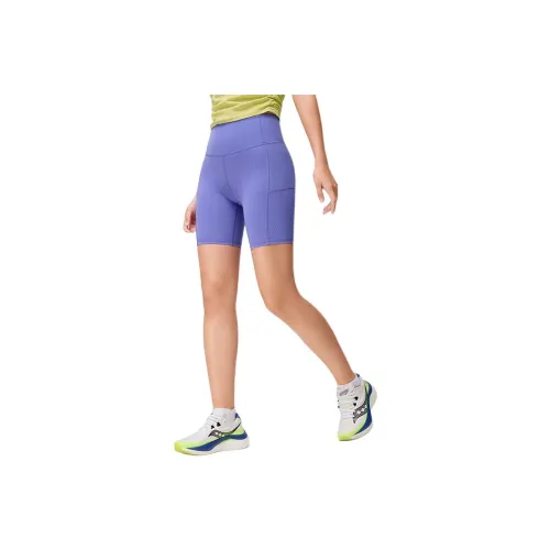 Saucony Спортивные шорты Женские Малина Фиолетовый