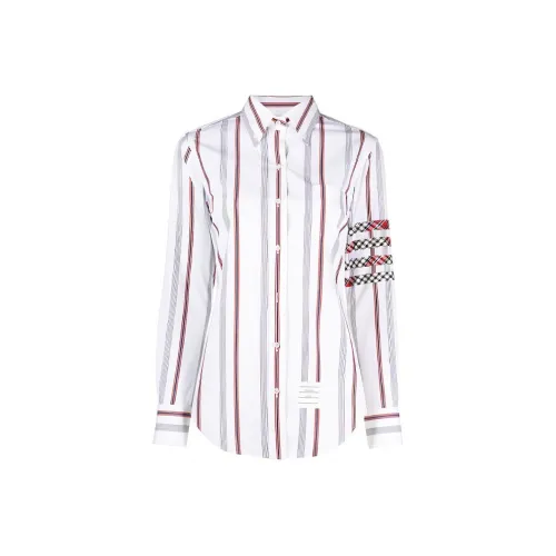 THOM BROWNE Белые Детские Рубашки