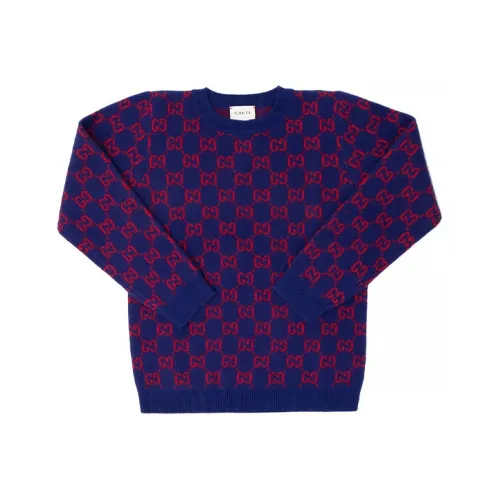 GUCCI Синий Kids Свитеры