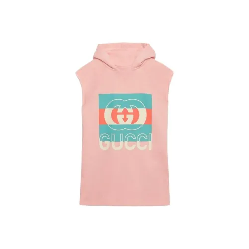 GUCCI Розовые Платья для Детей