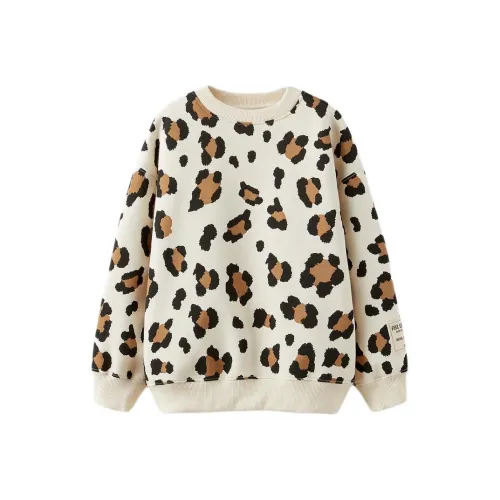 ZARA Толстовка с леопардовым принтом для детей