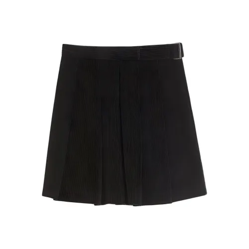 WEEKEND MaxMara Черные Женские Повседневные Короткие Юбки
