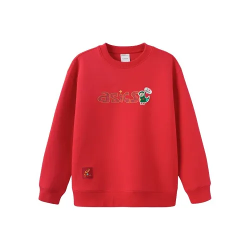 Asics Толстовка Urban Light Trend Красная Подростки